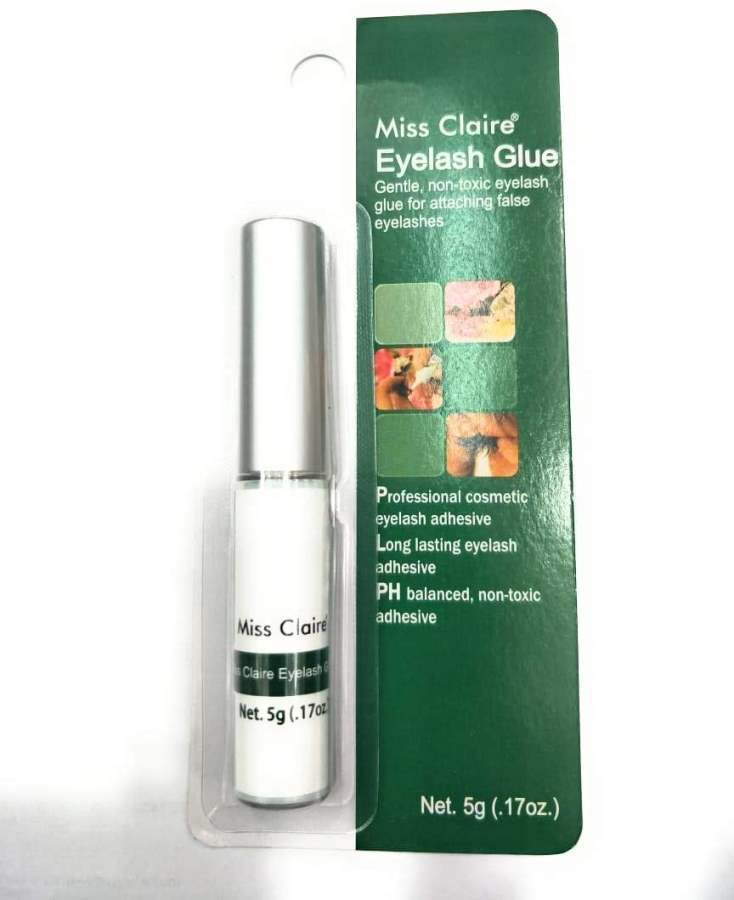 Miss Claire Gentle Non Toxic Eye Lash Adhesive For Attaching False Eyelashes (Black) - 5G