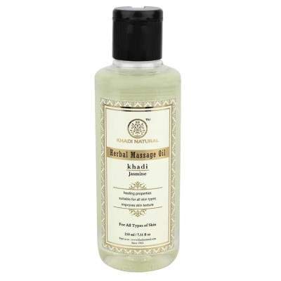 Khadi Natural Jasmine Herbal Massage Oil - 210 ML