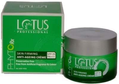 Lotus Herbals SPF 25 Skin Firming Anti Ageing Creme - 50 GM