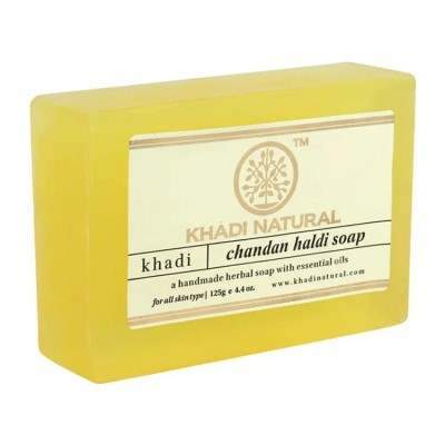Khadi Natural Chandan Haldi Soap - 125 GM