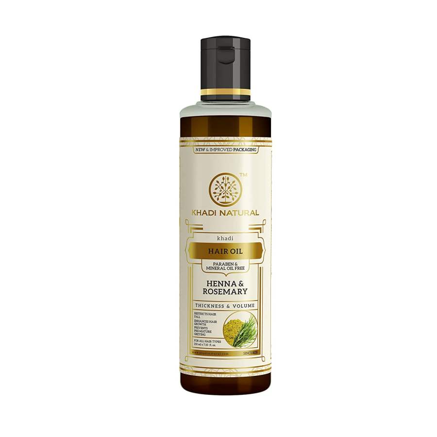 AtoZIndianProducts Rosemary And Henna Hair Oil - 210ml - 1 No