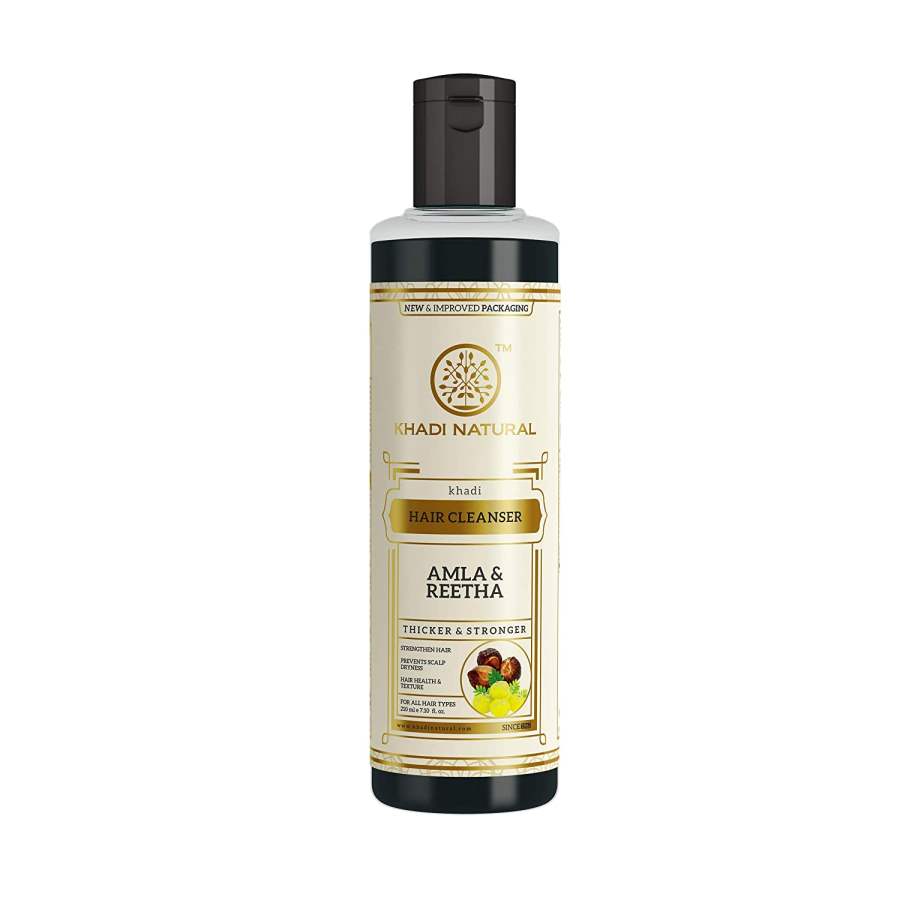 Khadi Natural Pure Herbal Amla & Reetha Shampoo - 210 ML