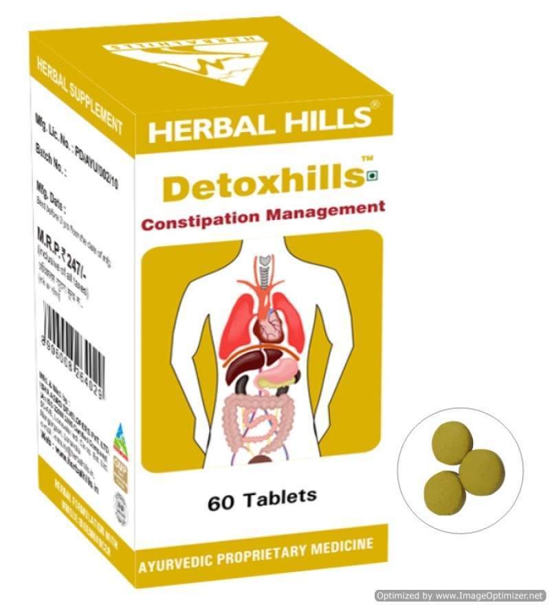 Herbal Hills Detoxhills Tablets - 60 Tabs