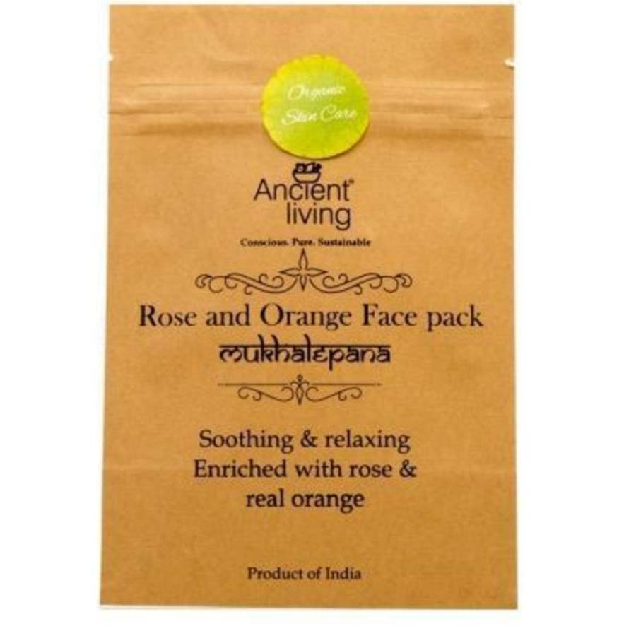 Ancient Living Rose And Orange Face Pack - 40 GM