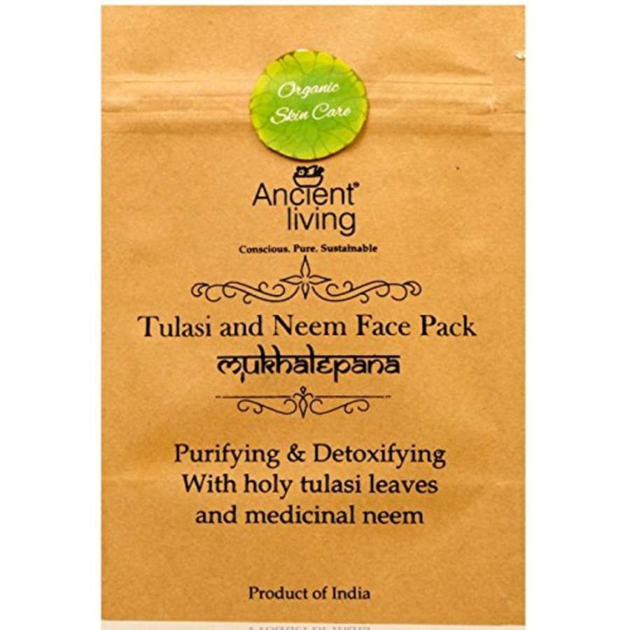 Ancient Living Tulasi & Neem Face Pack - 40 GM
