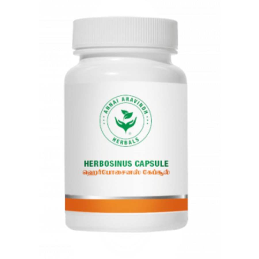 Annai Aravindh Herbals Herbosinus Capsules - 30 Caps