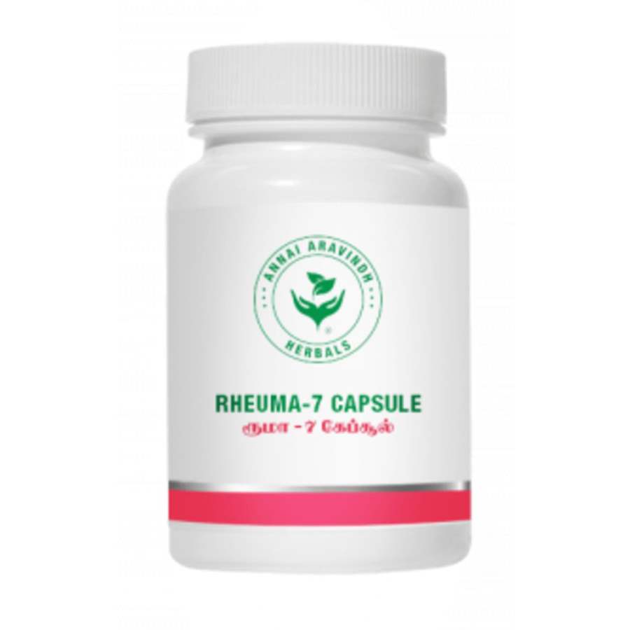 Annai Aravindh Herbals Rheuma 7 Capsules - 30 Caps
