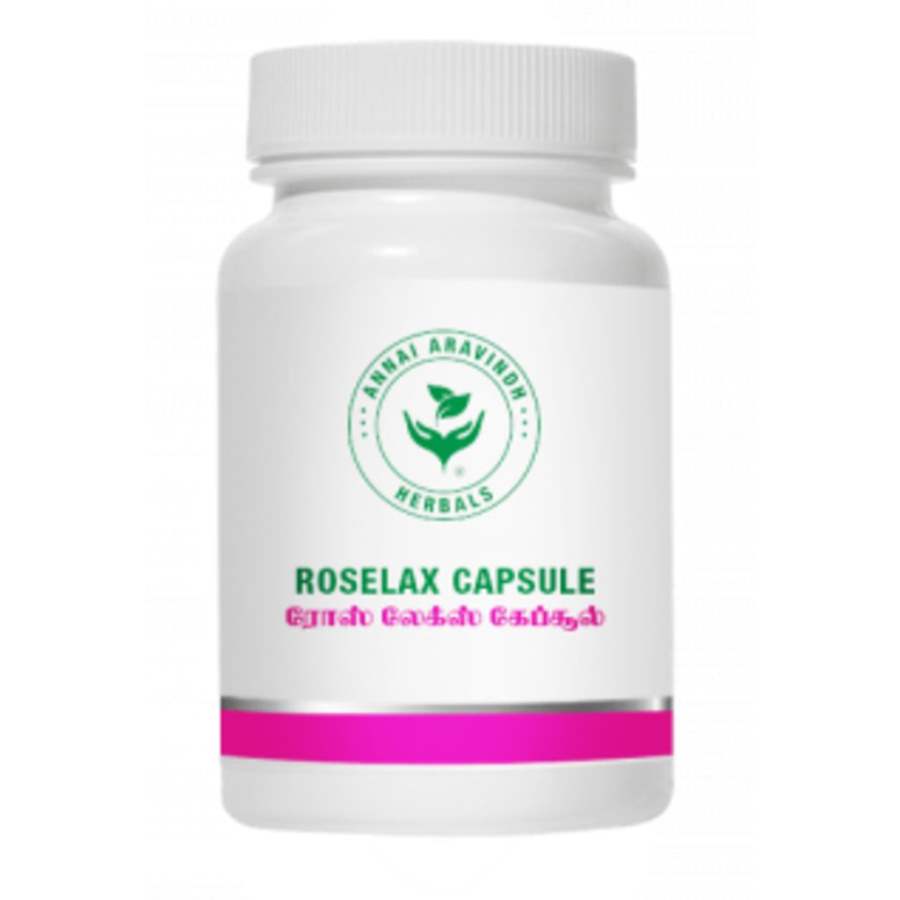 Annai Aravindh Herbals Roselax Capsules - 30 Caps