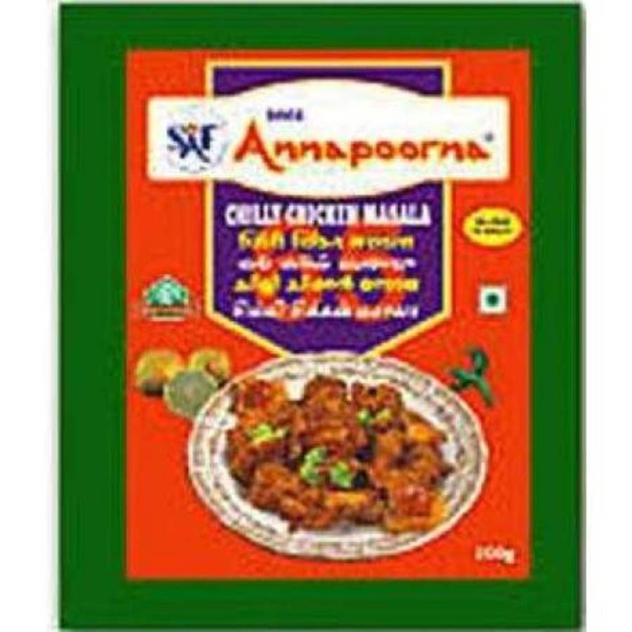 Annapoorna Foods Chilly Chicken Masala - 200 GM (4 * 50 GM)