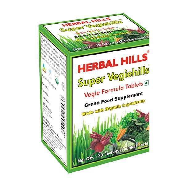 Herbal Hills Super Vegiehills Tablets - 60 Tabs