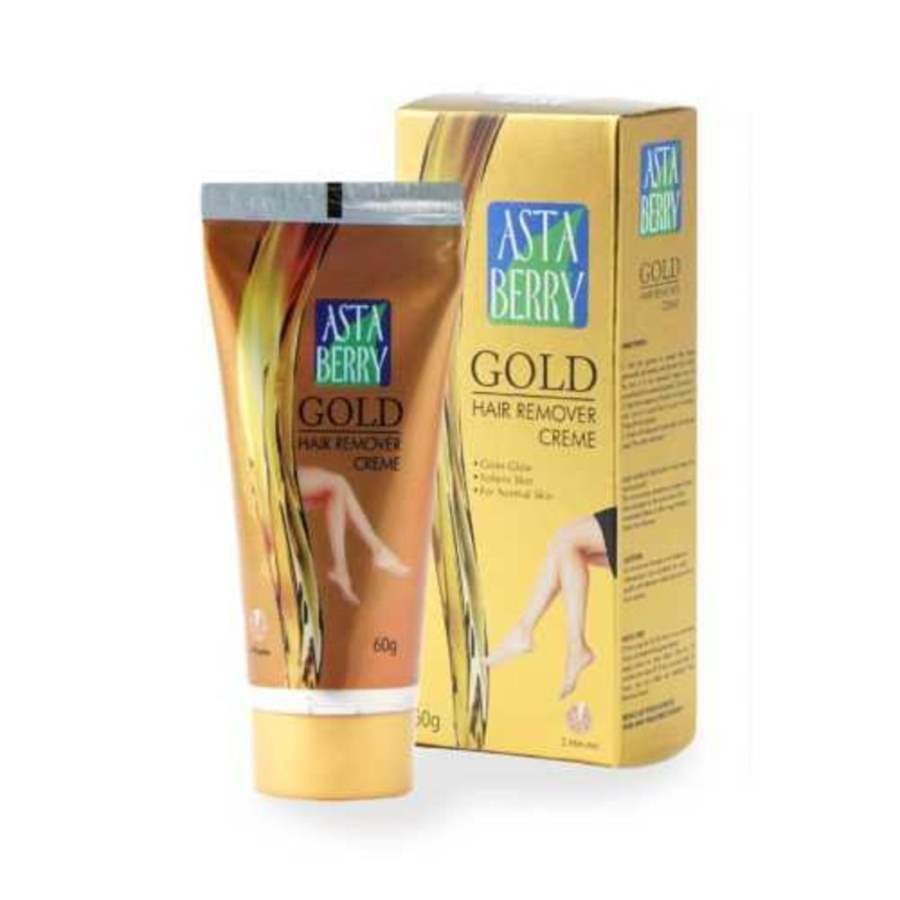 Asta Berry Gold Hair Remover Creme - 60 GM