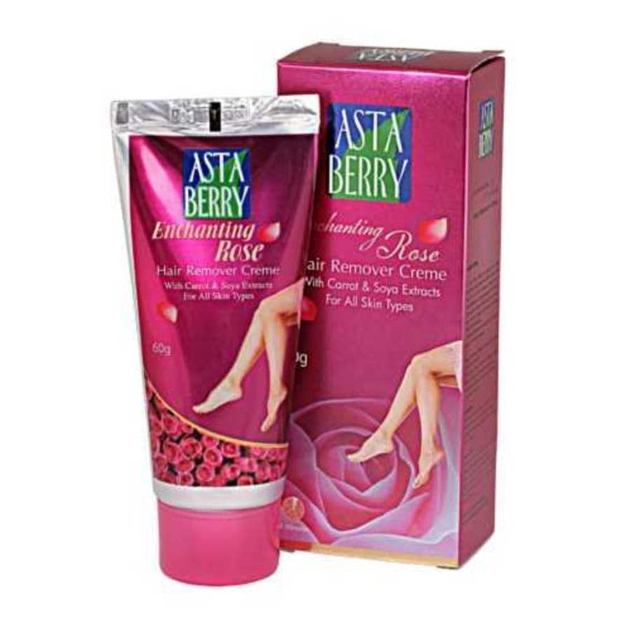 Asta Berry Rose Hair Remover Creme - 60 GM