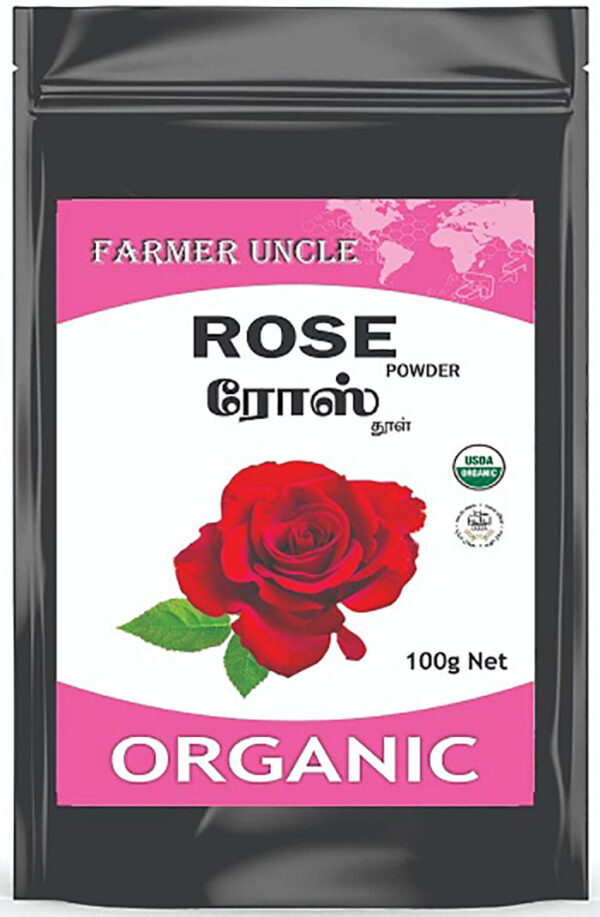 AtoZIndianProducts Rose Powder - 100 g