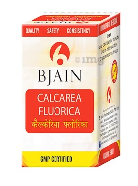 B Jain Homeo Calcarea Fluorica Biochemic Tablet - 25 gm - 12X