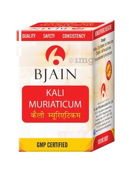 B Jain Homeo Kali Muriaticum Biochemic Tablet - 25 gm - 12X