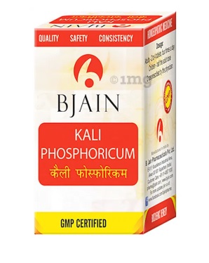 B Jain Homeo Kali Phosphoricum Biochemic Tablet - 25 gm - 12X