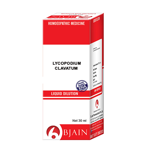 B Jain Homeo Lycopodium Clavatum - 30 ml - 1000 CH