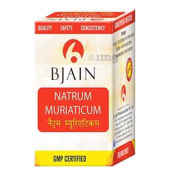B Jain Homeo Natrum Muriaticum Biochemic Tablet - 25 gm - 12X