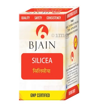 B Jain Homeo Silicea Biochemic Tablet - 25 gm - 12X