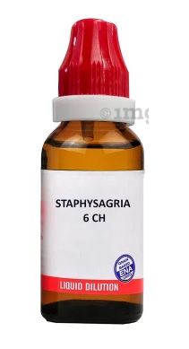 B Jain Homeo Staphysagria - 30 ml - 1000 CH