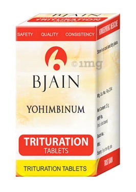 B Jain Homeo Yohimbinum Trituration Tablets - 25 gm - 3X