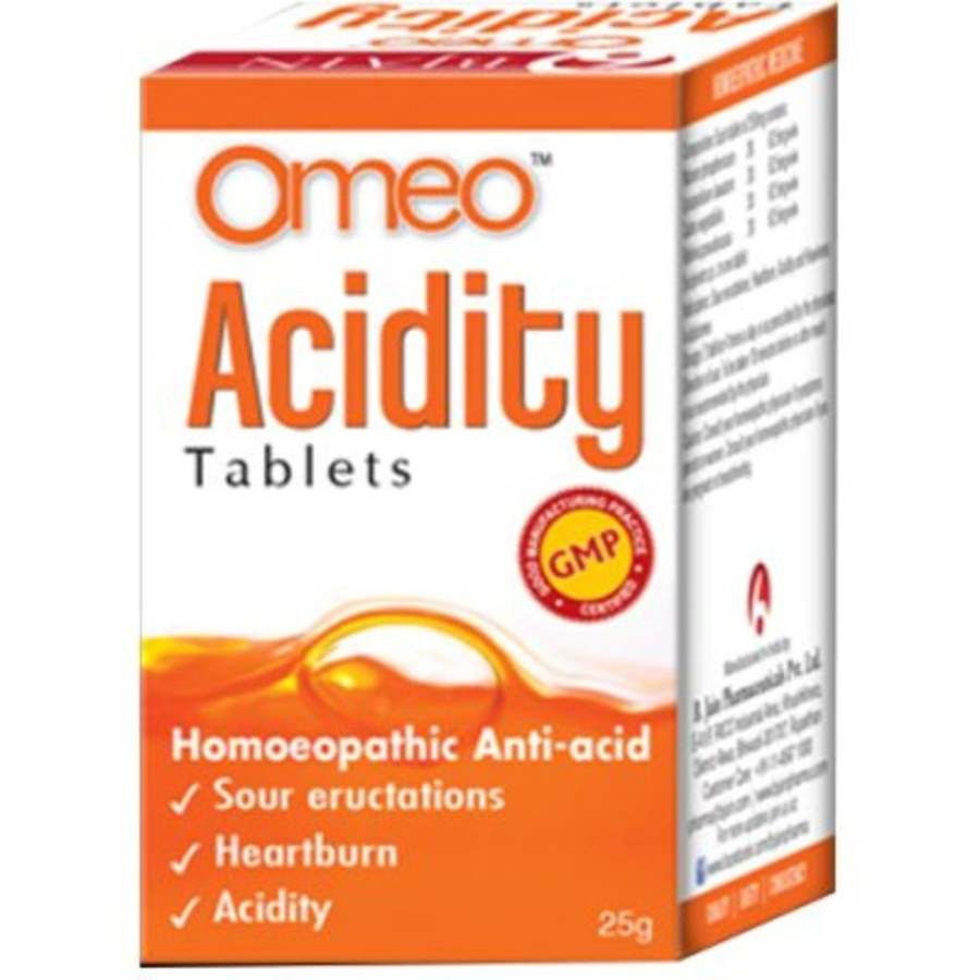 B Jain Homeo Acidity Tablets - 25 GM