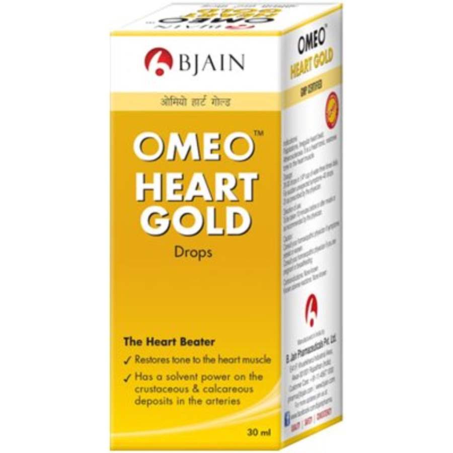 B Jain Homeo Heart Gold Drops - 30 ML