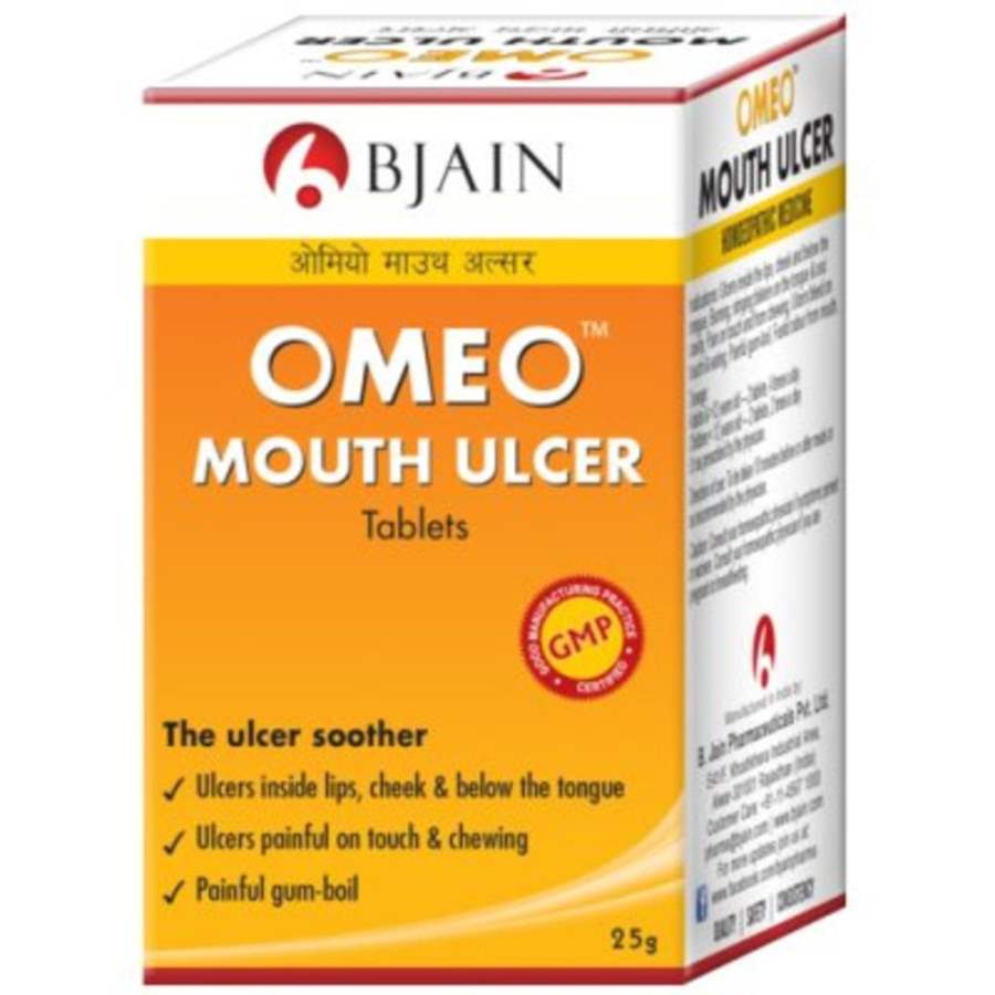B Jain Homeo Mouth Ulcer Tablets - 25 GM