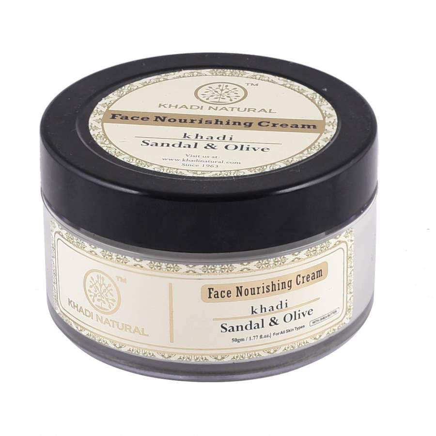Khadi Natural Sandal & Olive Face Nourishing Cream - 50G