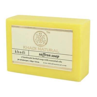 Khadi Natural Saffron Soap - 125 GM