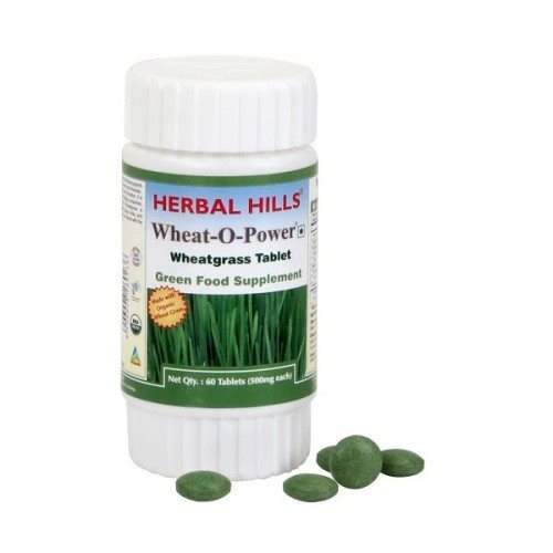 Herbal Hills Wheat O Power Tablets - 120 Tabs