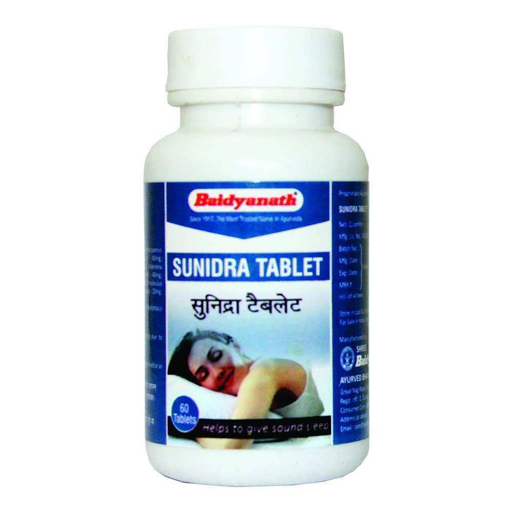 Baidyanath Sunidra Tablet - 60 Tabs