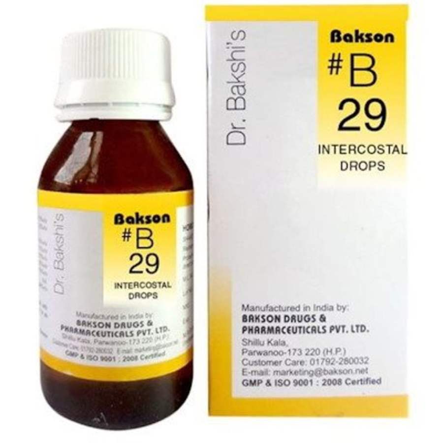 Bakson B29 Intercostal Drops - 30 ML