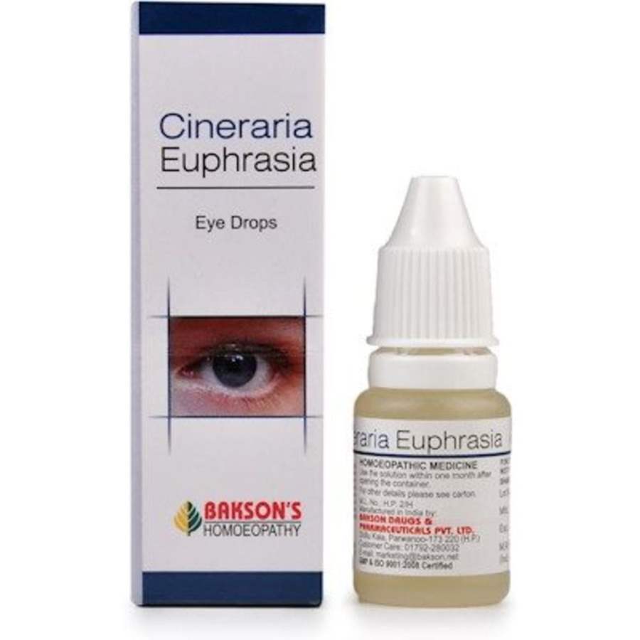 Bakson Cineraria Euphrasia Eye Drops - 10 ML