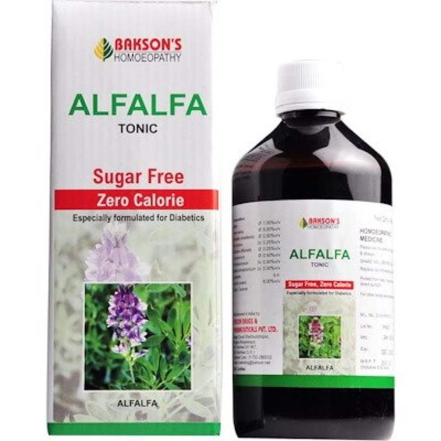 Bakson Alfalfa Tonic (Sugar Free) - 450 ML