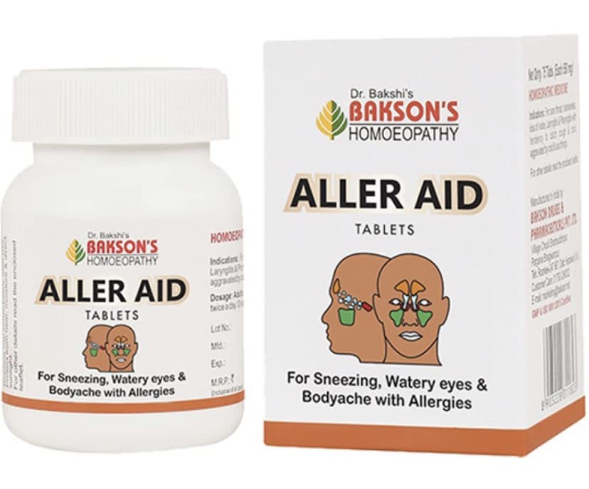 Bakson Aller Aid Tablets - 75 Tabs