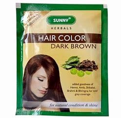 Bakson Sunny Herbals Dark Brown Hair Colour - 20 g