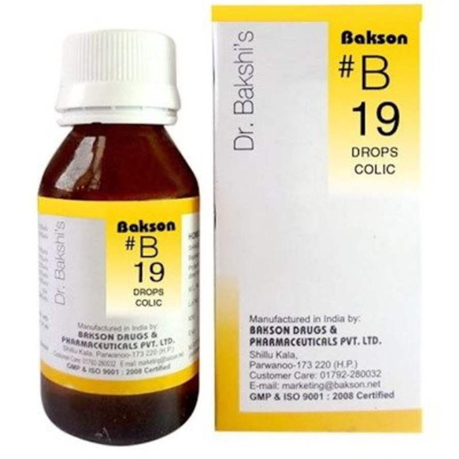 Bakson s B19 Colic Drops - 30 ML