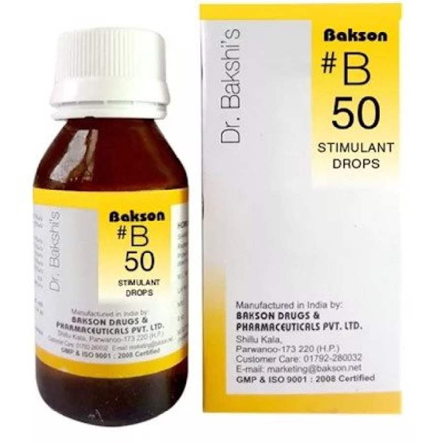Bakson s B50 Stimulant Drops - 30 ML