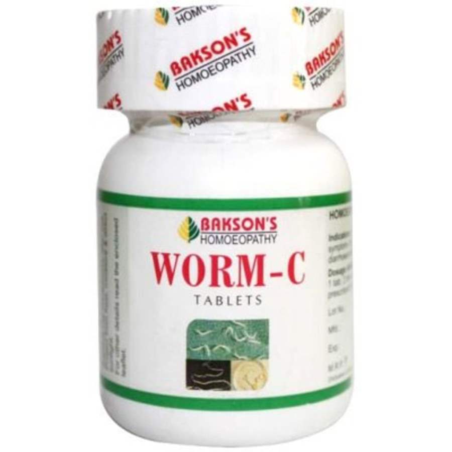 Bakson Worm C Tablets - 75 Tabs