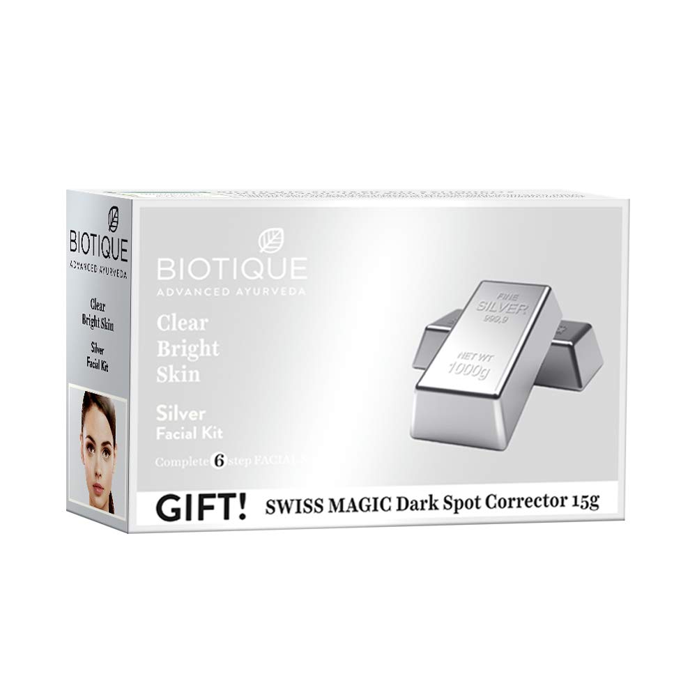 Biotique Bio Silver Facial Kit - 65 gm