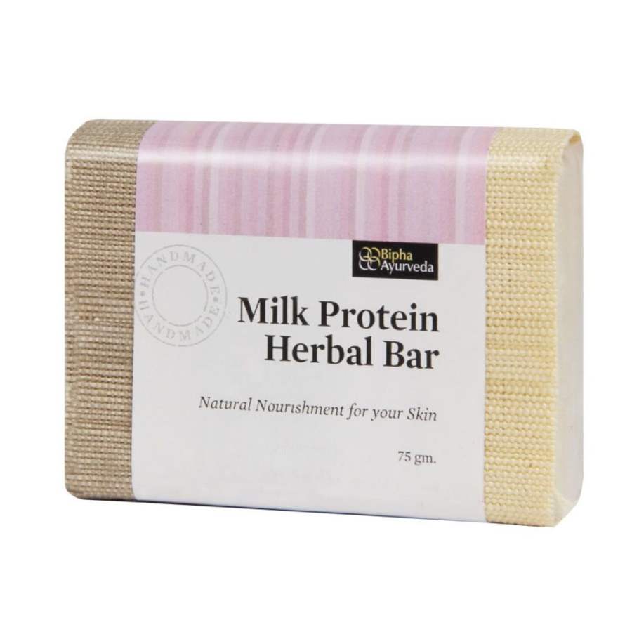 Bipha Ayurveda Milk Protein Herbal Bar - 75 GM