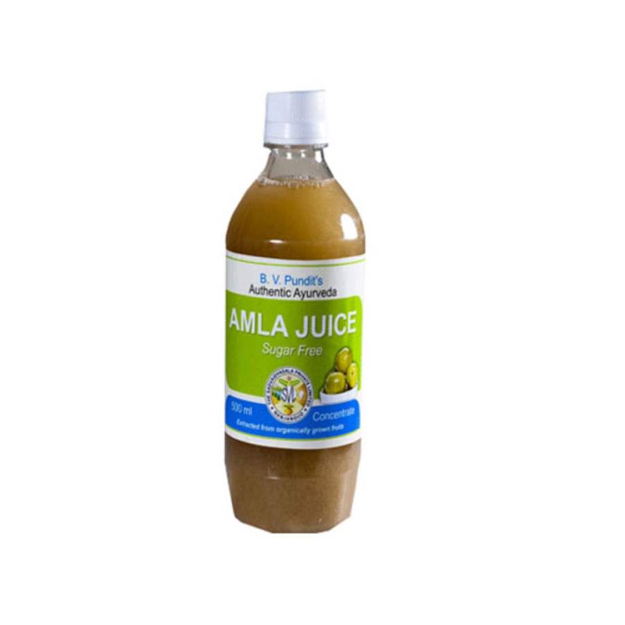 BV Pandit Amla Juice without Sugar Sugar - 500 ML