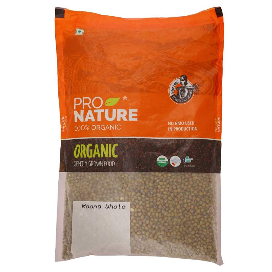 Pro nature Moong Green Whole - 1kg