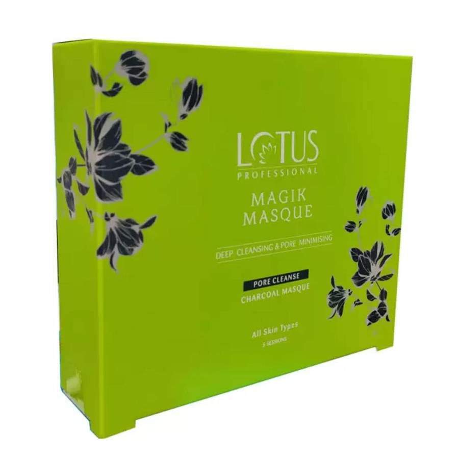 Lotus Herbals Magik Masque Pore Cleanse Charcoal Masque - 50 GM
