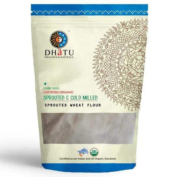 Dhatu Organics Sprouted Wheat Flour - 500g