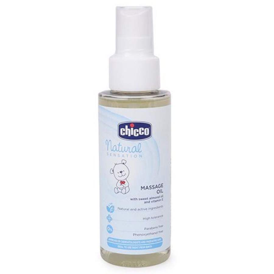 Chicco Natural Sensation Body Massage Oil - 100 ML