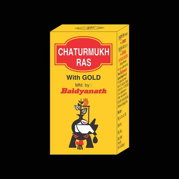 Baidyanath Chaturmukh Ras (S.Yu) - 25 Tabs