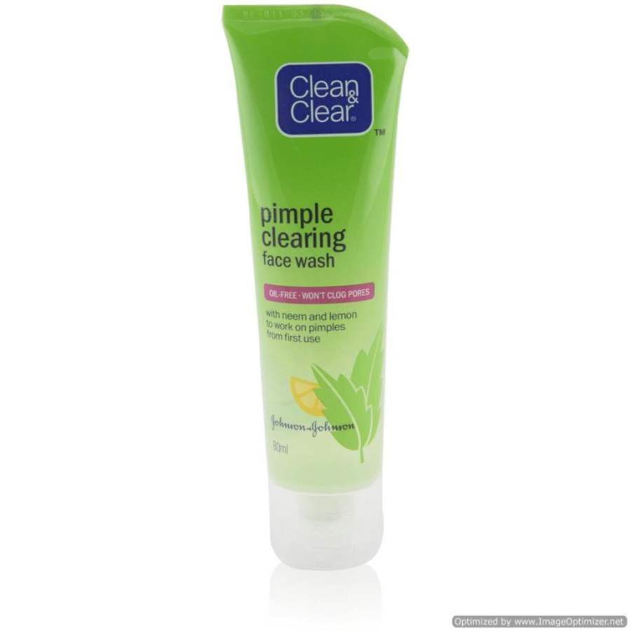 Clean and Clear Face Wash, Pimple Clearing - 80 GM