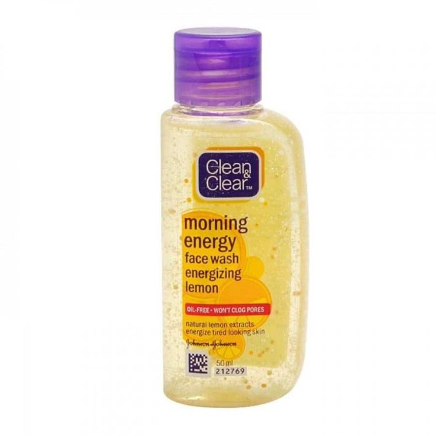 Clean and Clear Morning Energy Lemon Face Wash - 50 ML